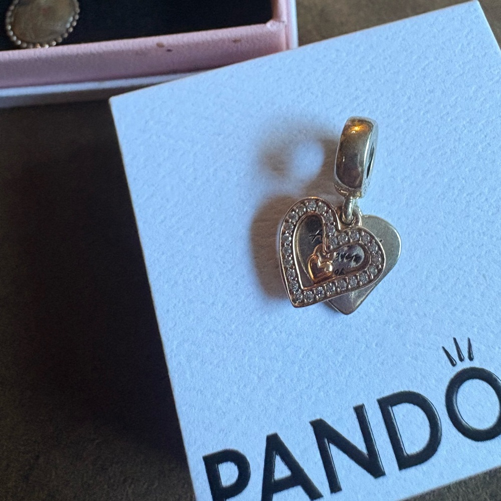 Pandora ss 14k heart all of me loves all of you
